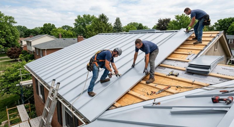 Aluminum Roof Installation in Littleton, CO