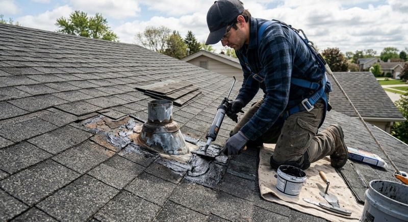 Asphalt Roof Leak Repair in Littleton, CO