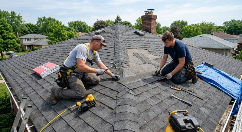 Asphalt Roof Repair in Conifer, CO