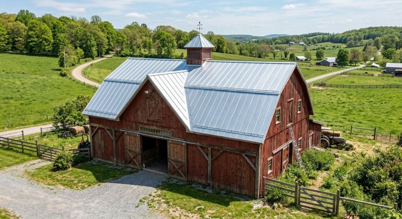 Barn Roof Replacement in Bailey, CO