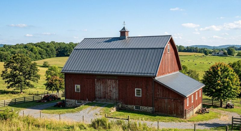 Barn Roof Replacement in Conifer, CO