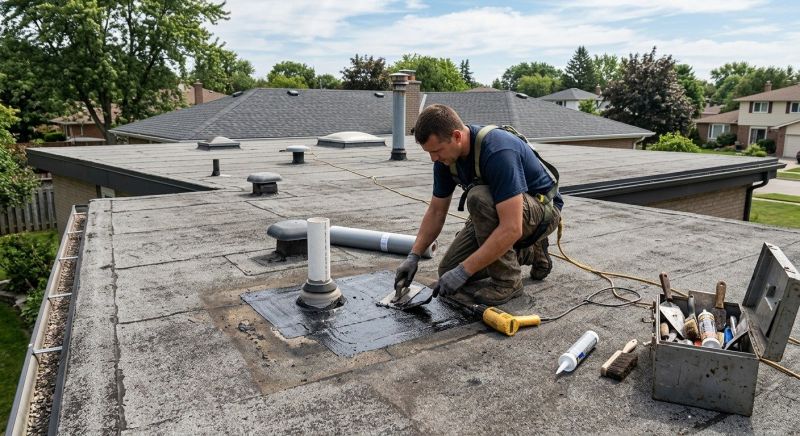 Bitumen Roof Repair in Conifer, CO