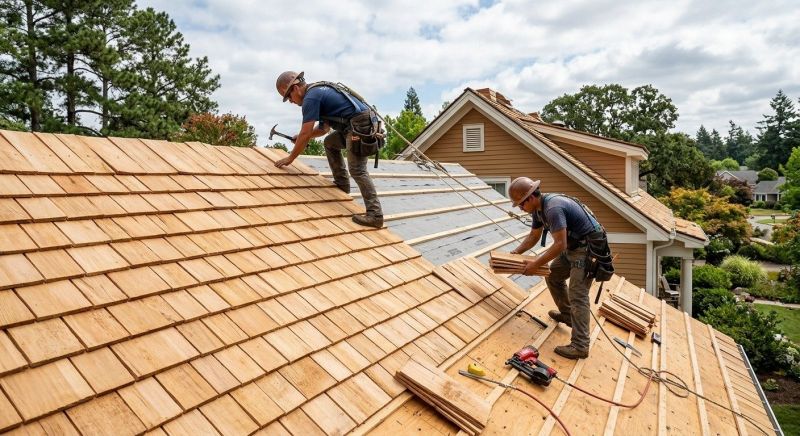 Cedar Roof Installation in Black Hawk, CO