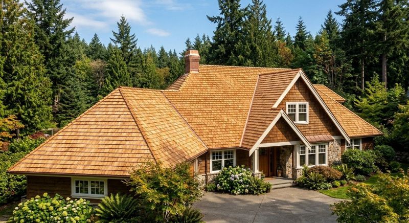 Cedar Roof Installation in Black Hawk, CO
