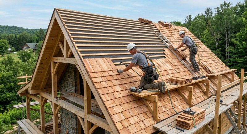 Cedar Roof Installation in Denver County, CO