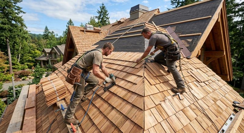 Cedar Roof Installation in Douglas County, CO