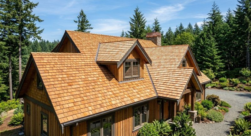 Cedar Roof Installation in Indian Hills, CO