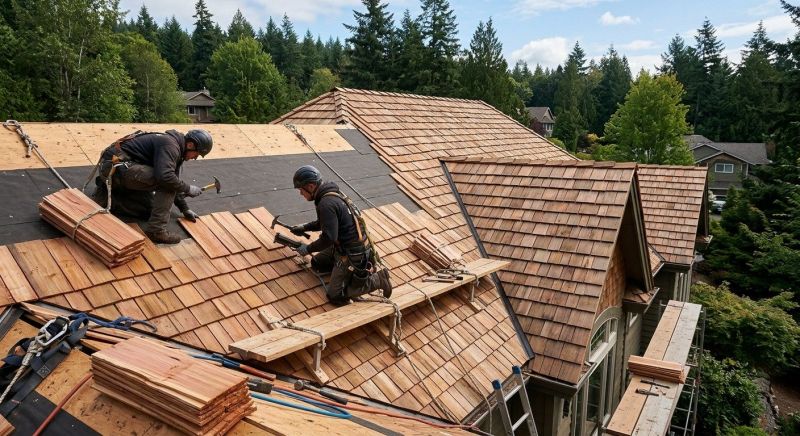 Cedar Roof Installation in Park County, CO