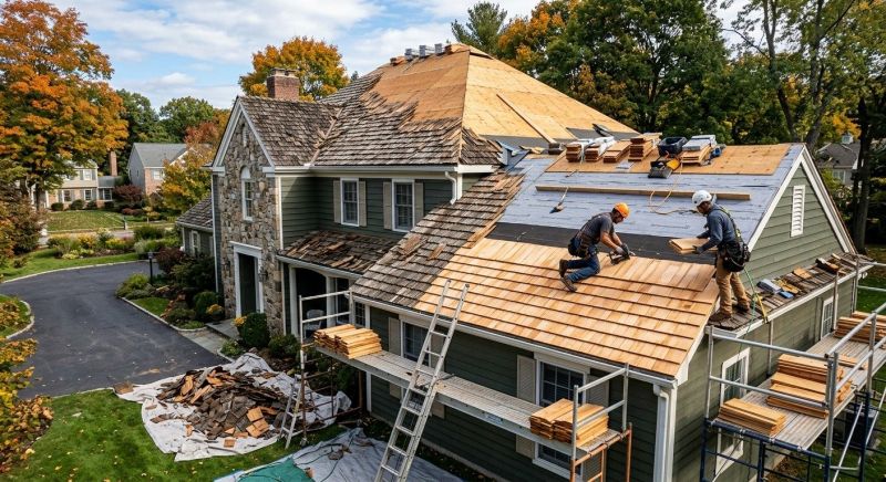 Cedar Roof Replacement in Englewood, CO
