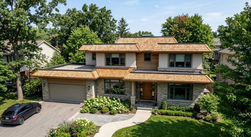 Cedar Shake Roof Construction in Sedalia, CO