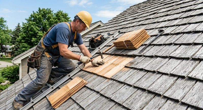 Cedar Shingles Repair in Clear Creek County, CO