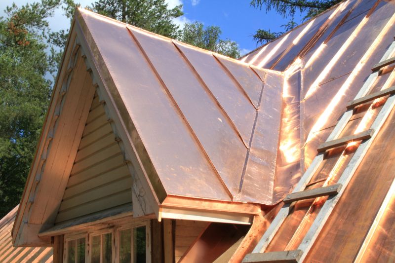 Copper Roof Installation in Conifer, CO