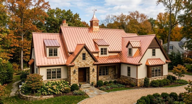 Copper Roof Repair in Conifer, CO