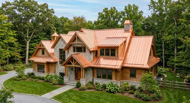 Copper Roof Repair in Conifer, CO