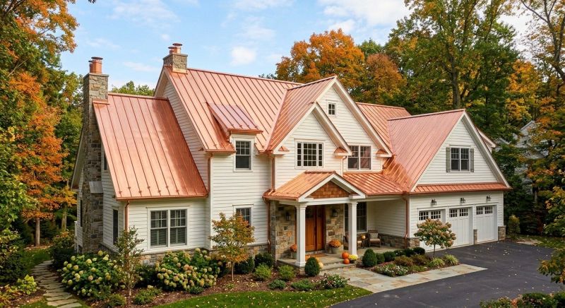 Copper Roof Replacement in Conifer, CO