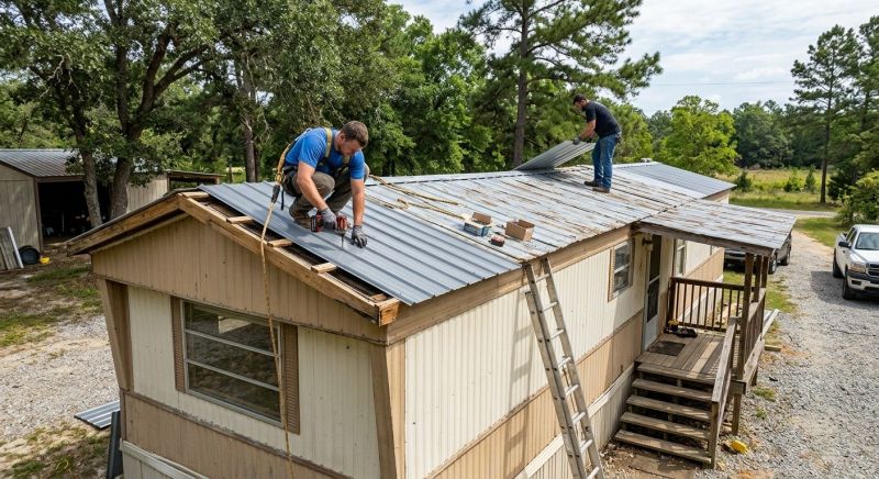 Corrugated Roof Repair in Englewood, CO