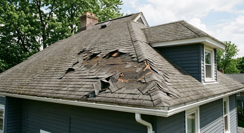 Damaged Roof Replacement in Clear Creek County, CO