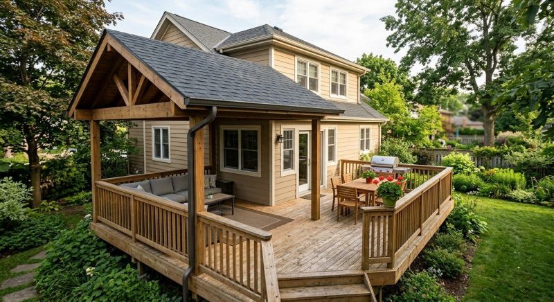Deck Roof Construction in Conifer, CO