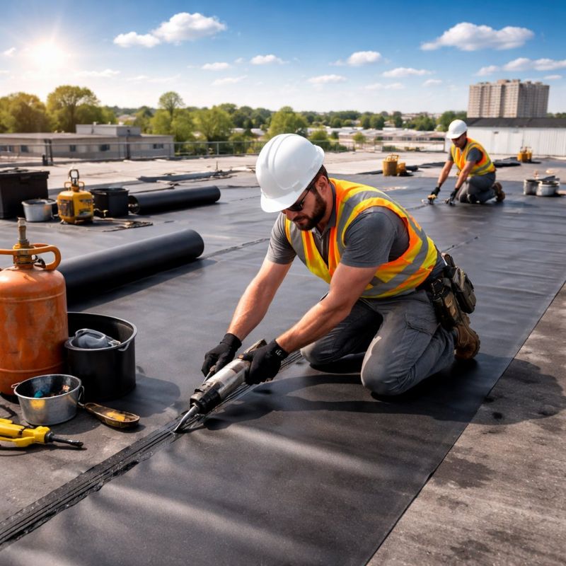 Epdm Roof Installation in Black Hawk, CO
