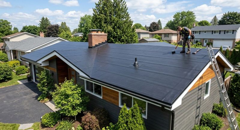 Epdm Roof Installation in Conifer, CO