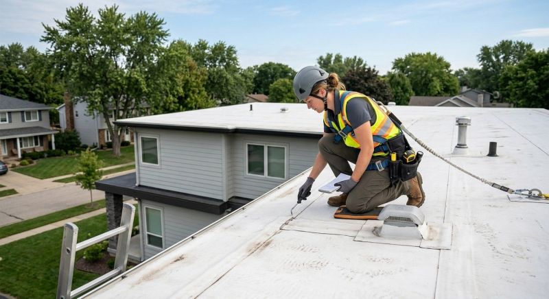 Flat Roof Inspection in Conifer, CO
