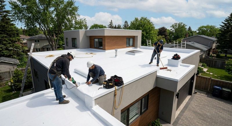 Flat Roof Installation in Wheat Ridge, CO