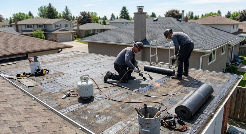 Flat Roof Repair in Denver County, CO