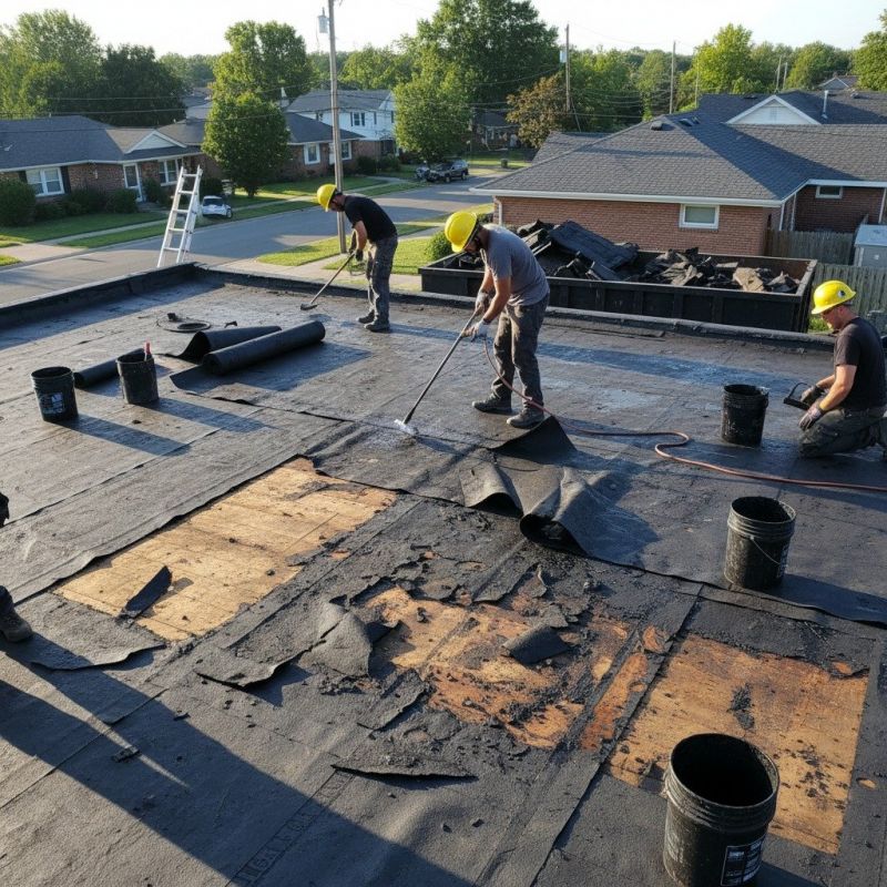 Flat Roof Repair in Denver County, CO