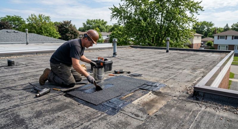 Flat Roof Repair in Golden, CO