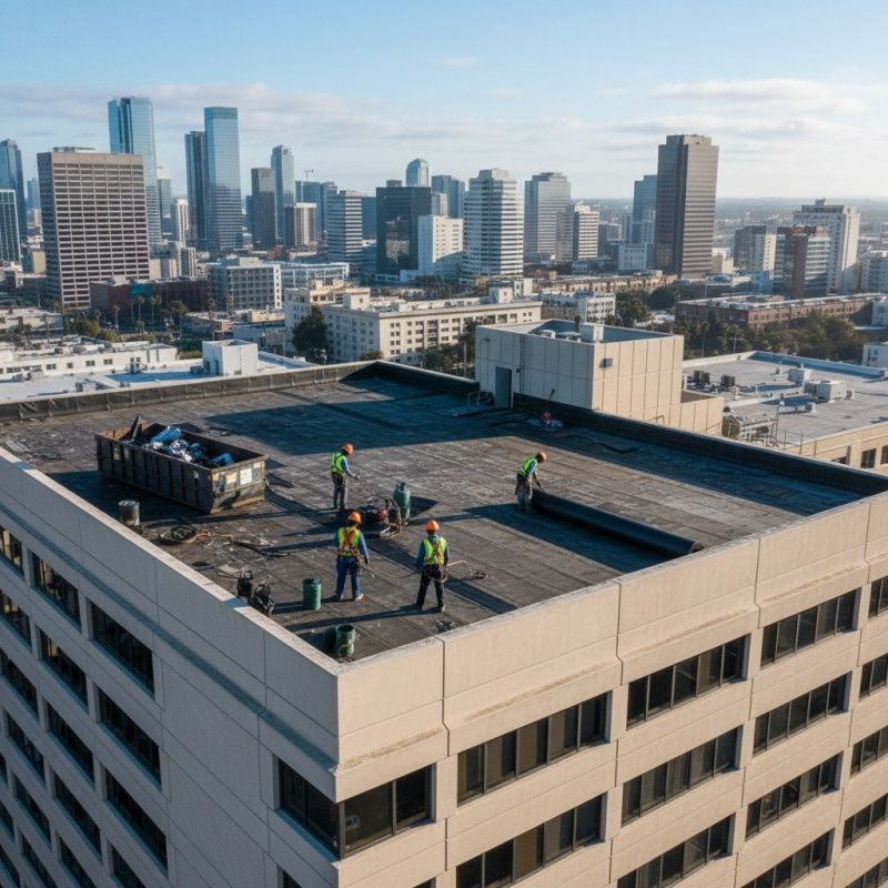 Flat Roof Replacement in Douglas County, CO