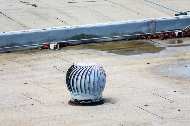 Flat Roof Vent Installation in Conifer, CO