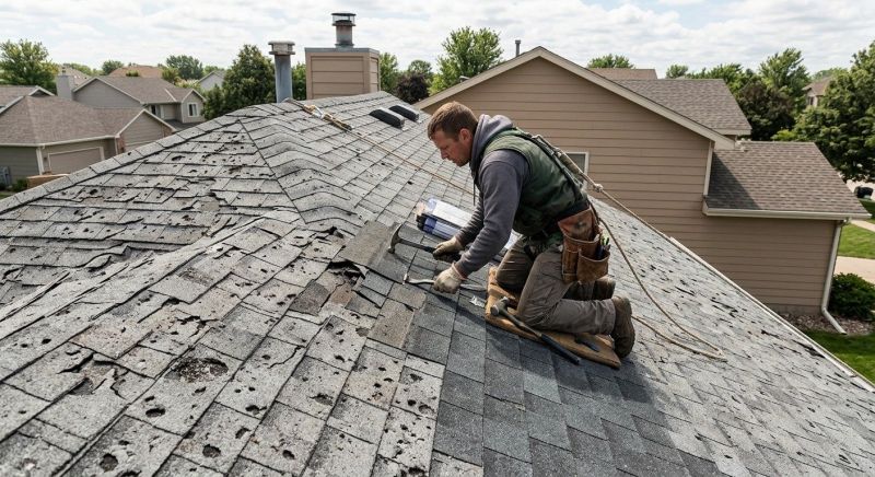 Hail Damage Roof Repair in Conifer, CO