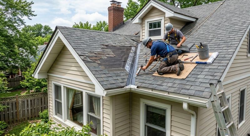 House Roof Repair in Arvada, CO
