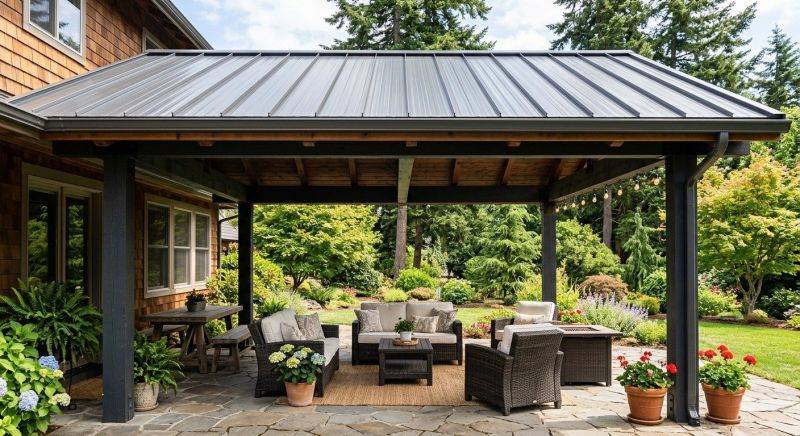 Metal Patio Roof Repair in Conifer, CO