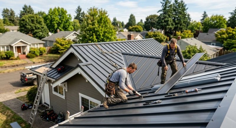 Metal Roof Repair in Littleton, CO