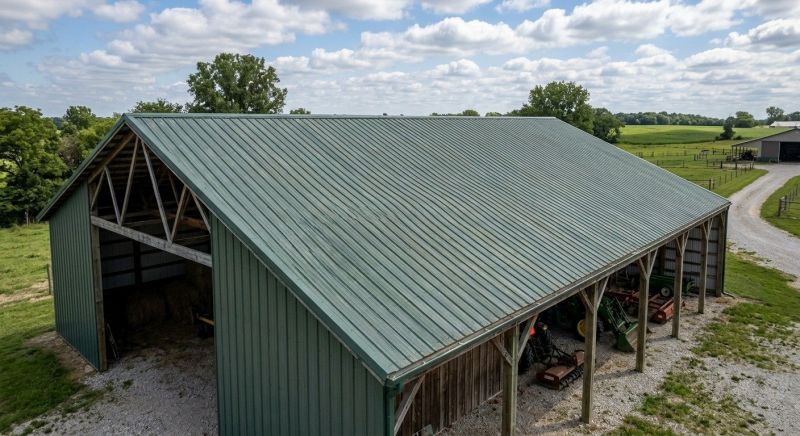 Pole Barn Roof Repair in Evergreen, CO