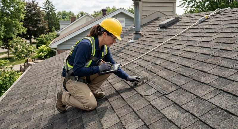 Roof Damage Inspection in Bailey, CO