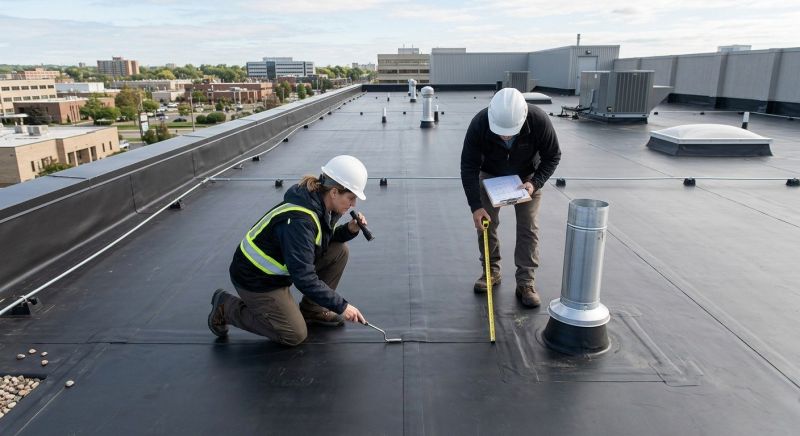 Rubber Roof Inspection in Conifer, CO