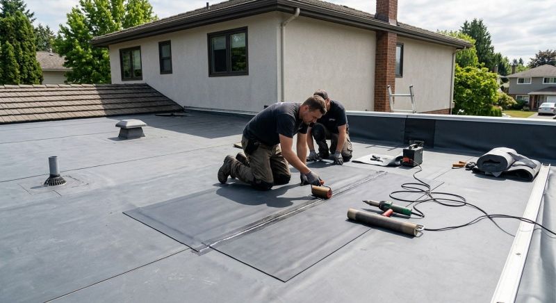 Rubber Roof Repair in Conifer, CO