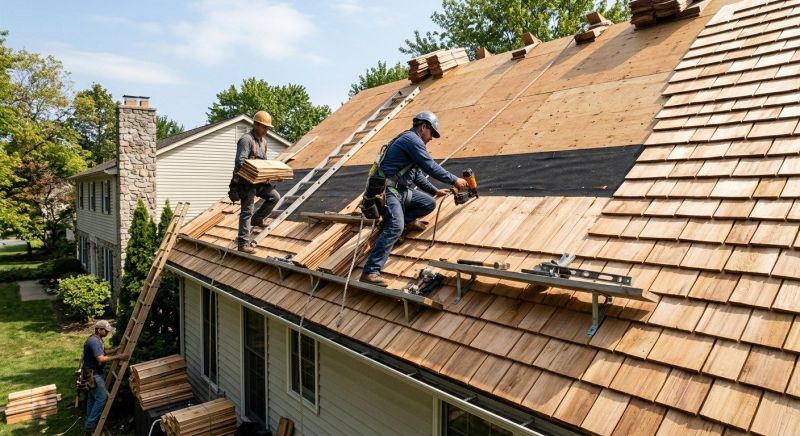 Shake Roof Replacement in Douglas County, CO