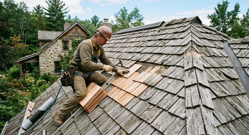 Shake Shingle Repair in Bailey, CO