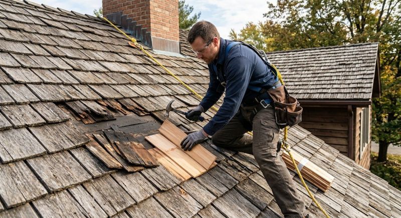 Shake Shingle Repair in Clear Creek County, CO