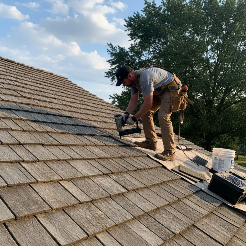 Shake Shingle Repair in Golden, CO