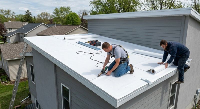 Single Ply Roof Installation in Arvada, CO