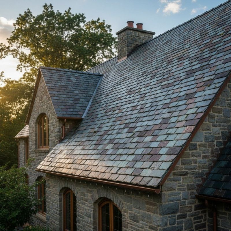 Slate Roof Replacement in Black Hawk, CO