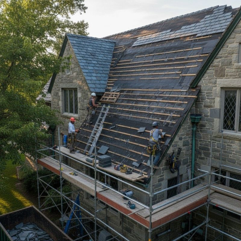 Slate Roof Replacement in Littleton, CO