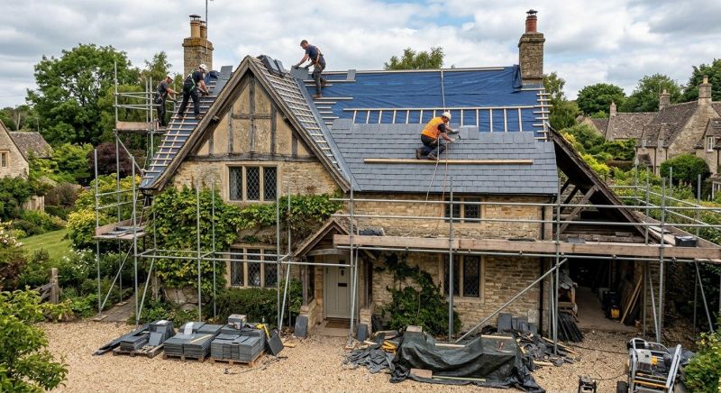 Slate Roof Replacement in Park County, CO