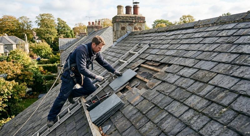 Slate Shingle Replacement in Conifer, CO