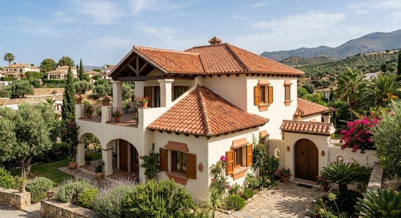 Spanish Tile Roof Replacement in Conifer, CO