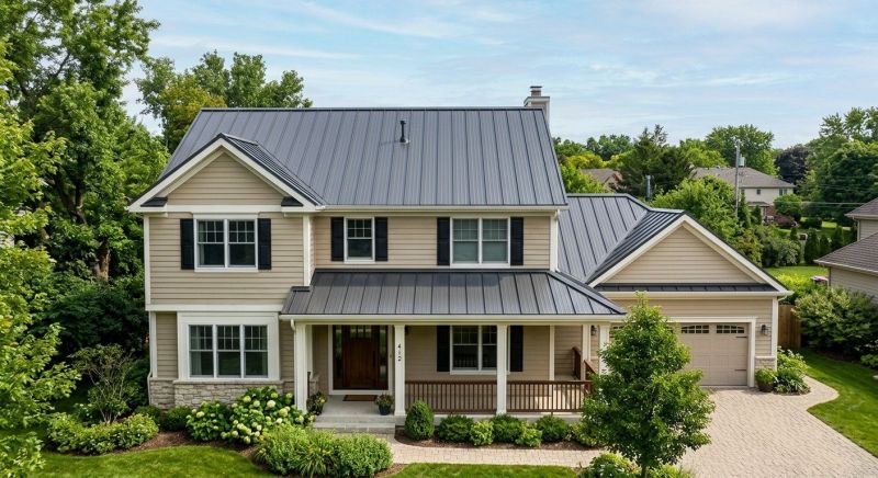 Steel Roof Replacement in Wheat Ridge, CO